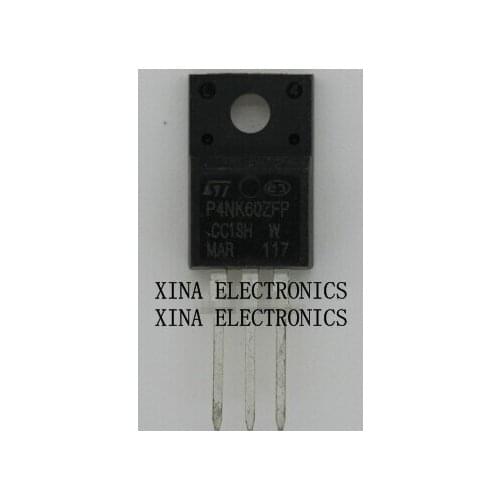 STP4NK60ZFP P4NK60ZFP 4A 600V TO-220F ROHS ORIGINAL 20PCS/lot Free Shipping Electronics composition kit