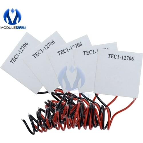DC 12V TEC1-12706 TEC1-12715 TEC1-12710 TEC1-12705 TEC1-04905 Heat Sink Thermoelectric Cooler Cooling Pad Peltier Plate