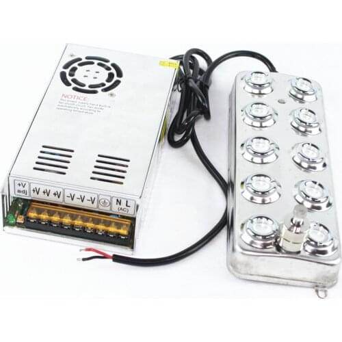 10 Heads DC 48V Ultrasonic Atomizer Industry Humidifier Mist Maker Fog Machine Parts with Power