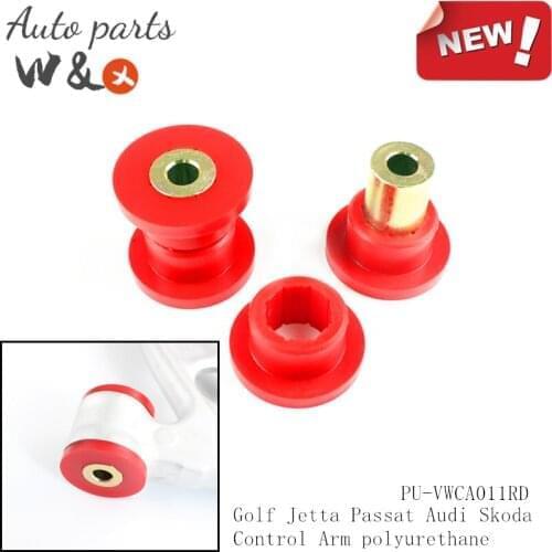 Control Arm For VW Golf MK5 6 7 Jetta Passat CC Audi TT A3 Q3 Skoda Suspension Oscillating Arm Bushing PU-VWCA011RD