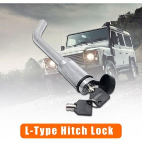 TOW BAR HITCH PIN Security Lock For L-TYPE PIN - Boat/Trailer/Caravan/4x4/Towbar/RV