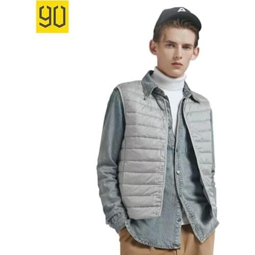 90FUN Winter Warm Jacket Thermal Cotton Coats Infrared Washable Heated Vest Soft Breathable Down Jacket For Men Apparel