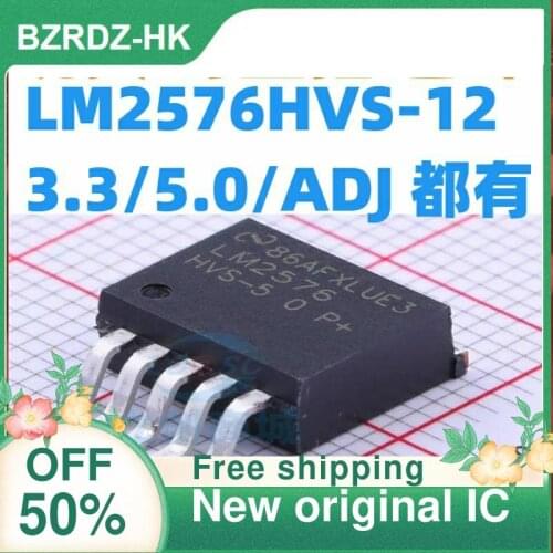 1CS/lot LM2576HVS-12/3.3/5.0/ADJ LM2576HVSX-12/3.3/5.0/ADJ New original IC