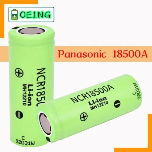 2021 NEW Original 18500 Battery NCR18500A 2040mAh 18500 3.7V Rechargeable Lithium Flashlight Torch Batteries