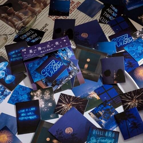 40 PCS Clouds Natural Scenery Washi Paper Sticker Decorative for Planner Journaling Scrapbooking Diary Album DIY