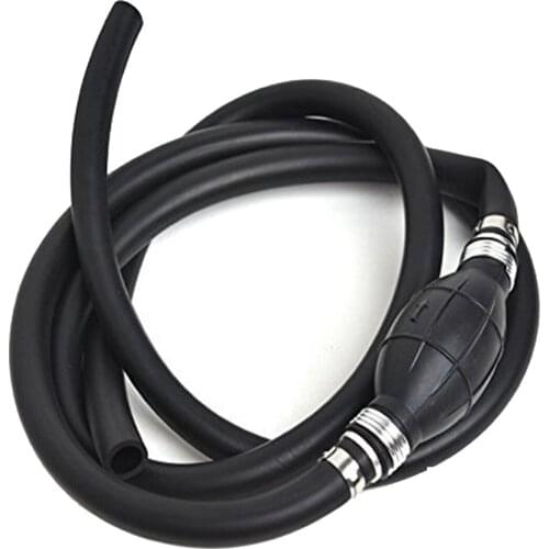 5/16" Marine Outboard Boat Motor Fuel Gas Hose Line Assembly With Primer Bulb Accessories Fit for RVs Tractors Caravans