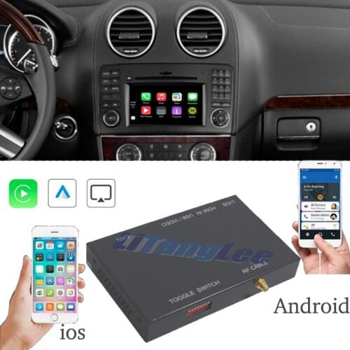 For Mercedes Benz CL MB C216 NTG APS Comand Car Camera Carplay Decode Adapter Mirror link Display Android Auto Play 360 BirdView