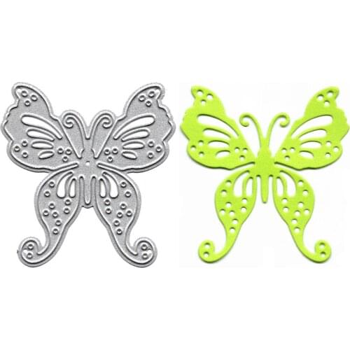 Butterfly Metal Cutting Dies Scrapbook Card Making Supplies Slimline Die Embossing Folder Clear Stamps Photo Album Stencils