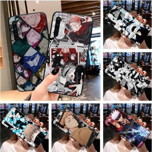 Anime Jujutsu Kaisen Gojo Phone Case for Xiaomi Mi Note 10 Lite Mi 9T Pro xiaomi 10 10 CC9 Pro