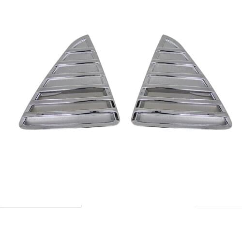 For Ford Focus 2012-2014 ABS chrome front grille triangle frame decoration front grille triangle frame decoration sequins