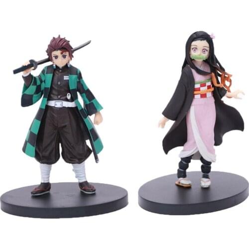 Banpresto Kimetsu No Yaiba Kamado Tanjirou Kamado Nezuko PVC Action Figure Anime Figure Model Toys Collection Doll Gift