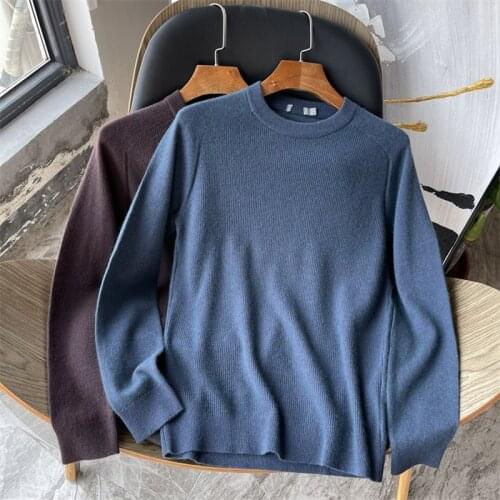 Custom Wool Blends! 2021 Fall New Sweater Popular Mens Sweater O122