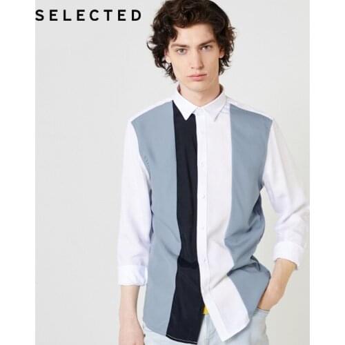 SELECTED business and leisure travelers mens long sleeve shirt| 419105569