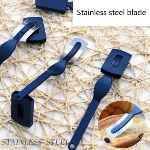 French Toast Cutter Knife Bread Cutter Curved Knife Baking Kitchen Accessories 667A