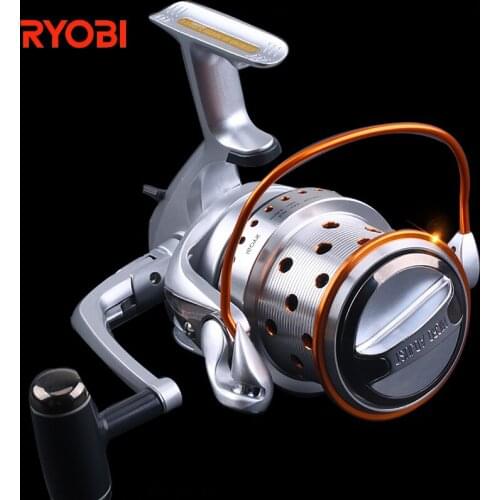 Genuine Japan RYOBI Spinning fishing reel High-end POWER Super smooth Large 8000 coil Sea Carp fish Long throw Bait lure wheel