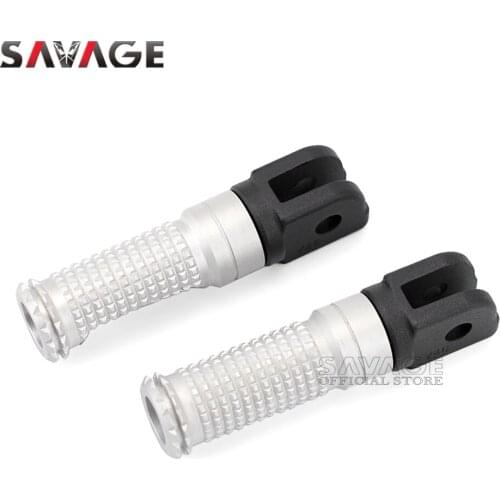 Rider Front Foot Pegs For YAMAHA XJR 1300 1200 400/R FJR FZ6N FZ6R XJ6 Diversion TDM900 Motorcycle Footrest Rest Pedal Adapter