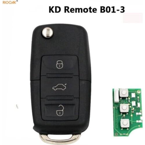 RIOOAK 1pc KD B01 Remote Control 3 Button Style B Series For KD900+ URG200 Keydiy Programmer Machine honda civic peugeot 207