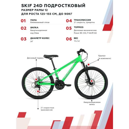 SKIF Teen Bicycles