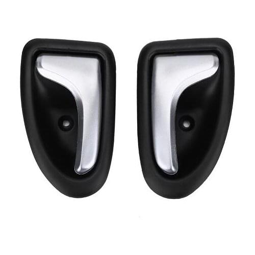 Car Interior Internal Front Door Handle Replacement for Renault Clio Megane Scenic Trafic Chrome Plated​ Left/Right Door Handle
