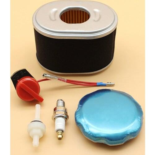 Air Filter Fuel Tank Cap Joint Filter Switch Tune Up Kit For HONDA GX160 GX200 GX 160 200 5.5HP 6.5HP Gasoline Engine Generator