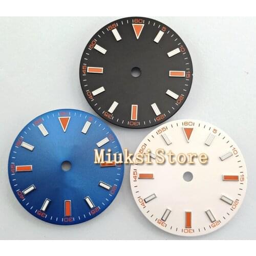 29mm Watch Dial Spare Parts Fit For 2813 3804 Miyota8215 821A 82 Series Movement Luminous Watches Face Replacements