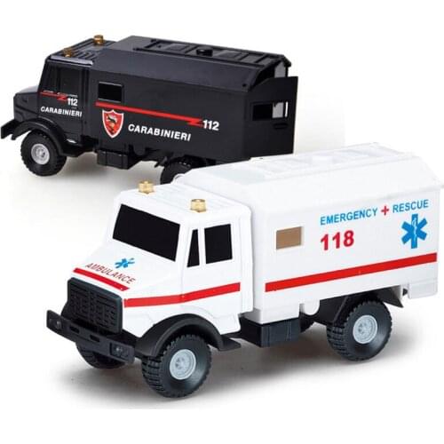 1:55 SWAT Car Alloy Toy Pull Back High Simulation Engineering Car Rescue Present Diecast Toys For Children Vehicles Gift NTY0127