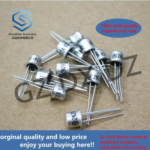 10pcs 100% orginal new 2N2907A 2N2907 TO-18 Switching Transistor real photo