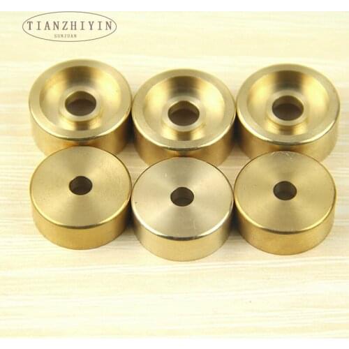 100 Pcs Trumpet Top Caps Chrome New Brass Parts