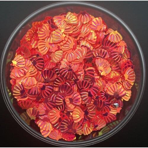 30g/100g 6*8mm Small Nice Lovely Shell Sequins Paillettes Sewing,Wedding Craft,Women Kids DIY Garment Accessory Golden Red