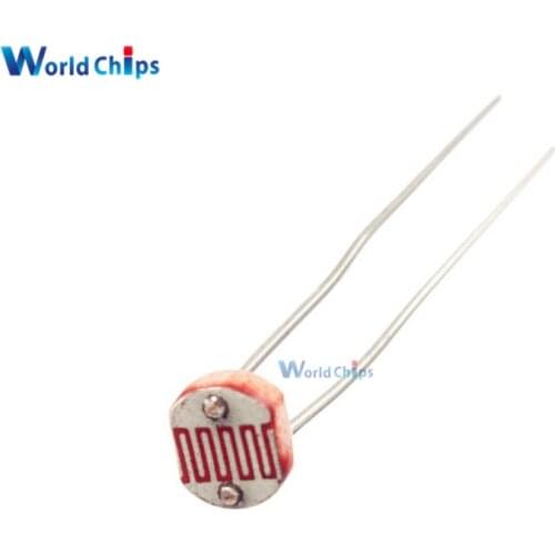 50Pcs Photo Light Sensitive Resistor Photoresistor 5549 GL5549