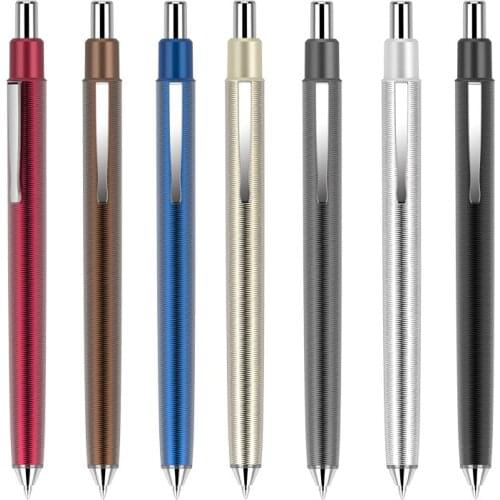 500 pcs/lot Metal Custom Ballpoint Pen Click Action Wholesale Promotional Pen Imprint company Logo Pen