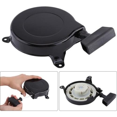 ABS Black Recoil Starter Pull Starter Assembly Universal for Briggs & Stratton 499706 690101 Fits 091212 091232 09141 Pull Start