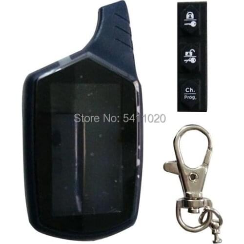 B9 Key Case Keychain For LCD Remote Control KGB FX-5 FX-7 FX-3 FX5 FX7 FX3 FX 5 7 3 Jaguar ez-one EZ-6 EZ-5 EZ-3 EZ-alpha/Beta