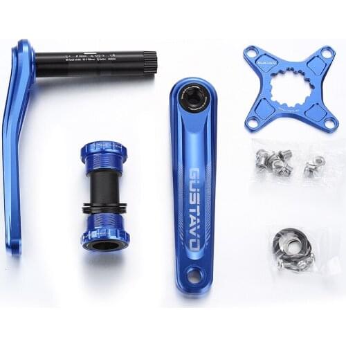 GUSTAVO MTB GXP to 104BCD Bicycle Crank Mountain Bike Crank 170/175mm
