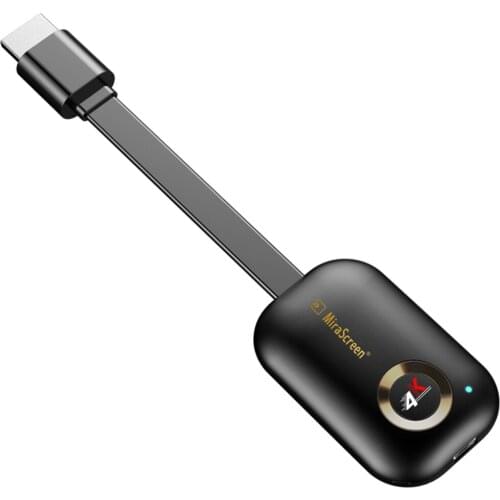 Mini 4K HD Smart Wirelss WiFi Display Dongle Media Player TV Stick Support Miracast Airplay DLNA with LED indication light
