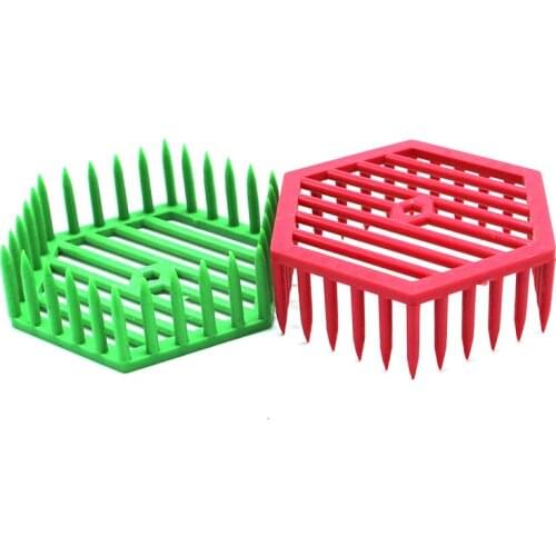 150PCS Beekeeping Wholesale Queen Rearing Plastic Bee Cages Needle Type Hexagon Cage Cell Room Bees Tools House Box Supplies