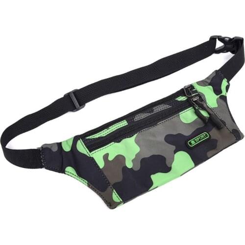 Boys Girls Kids Comouflage Fanny Pack Travel Bum Bag Money Waist Belt Walking Holiday Pouch
