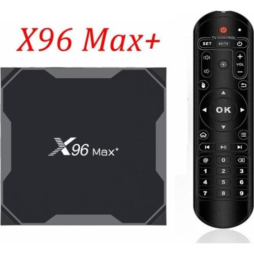 X96 Max Plus Smart TV Box Android 9.0 Amlogic S905X3 4GB 64GB Max 2.4G/5G Dual WiFi USB3.0 BT4.0 8K 4K H.265 UHD Media Player