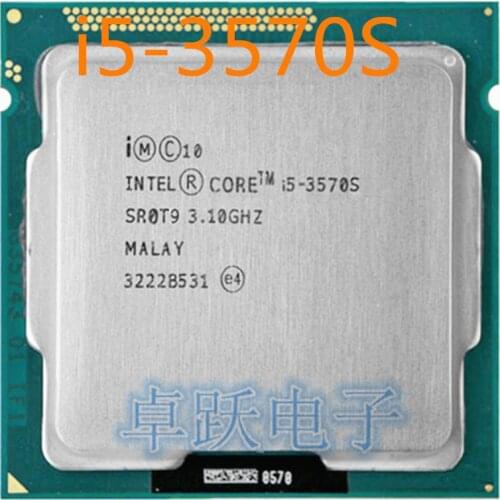 Intel Core i5-3570S I5 3570S Processor (6M Cache, 3.1GHz) LGA1155 Desktop CPU Quad-Core CPU