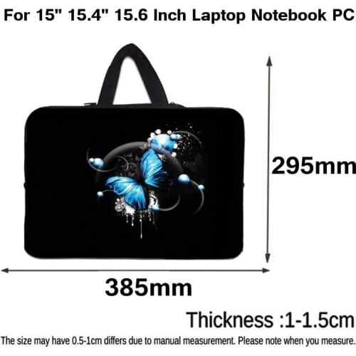 Laptop Sleeve Bag 15.4" 15" 15.6 Funda Portatil Carrying Pouch For Macbook Asus Acer Honor MagicBook Notebook Sleeve Cover Case