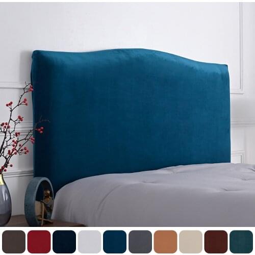 | Elastic Bed Headboard Cover Dustproof Bed Head Protect Decor Bed Head Back Protection Headboard Dust Cover