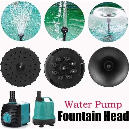Water Pump Fountain Head For Aquarium Landscaping, Wave and Oxygen Increase, Pool Fountain, Rockery Landscape Fountain Head