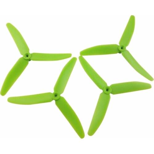 Arrival RC spare parts 4PCS 3 leaves paddles for Hubsan X4 H502S H502E H502T H507A H216A RC Aircraft-Green