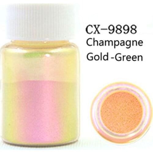 Mirror Chameleons Pigment Pearlescent Epoxy Resin Glitter Magic Discolored Powder Resin Colorant Jewelry Making Tools E56C