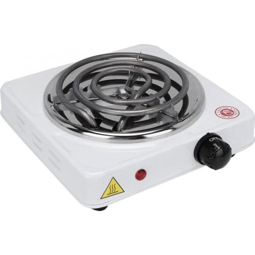 1000W Household Mini Portable Electric Stove Heater Heating Plate for Coffee Tea White 220-240V/110V