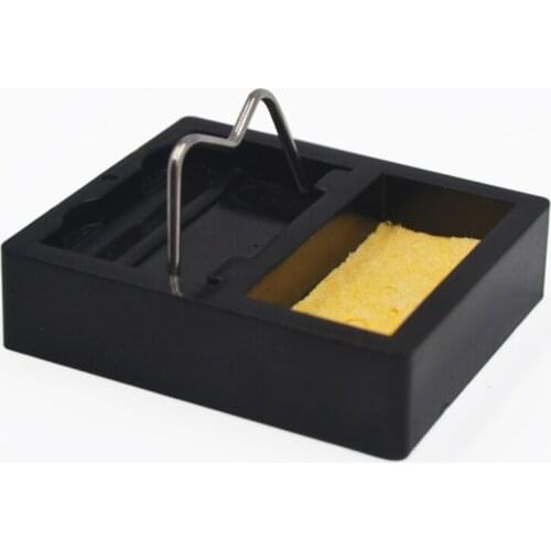 200PCS Electric Soldering Iron Stand Holder Metal Support Station With Solder Sponge Soldering Iron Frame Small And Simple