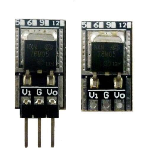 2x 78M05 7806 L7809 LM7812 three-terminal positive regulators Module LDO Board 7-30V to 5V 6V 9V 12V