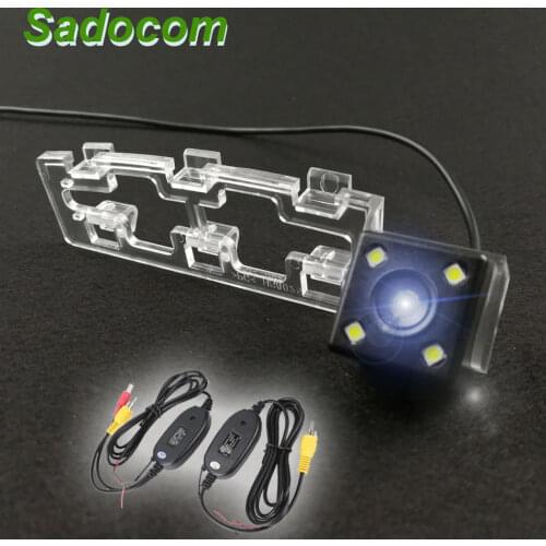 For Toyota Vios 2008 2009 2010 2011 HD Car CCD 4 LED Night Vision Reverse Backup Parking Assistance Reversing Rear View Camera