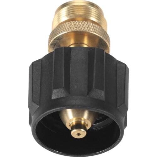 Dophee 1pc Propane Cylinder Adapter Throwaway Flexible Hose Line Adapter for Barbecue Grill, Bubby Heater, Torch