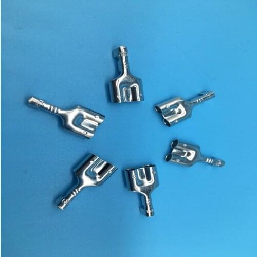 Double head bullet seat connector 3.5 double socket socket spring connector for automobile connector